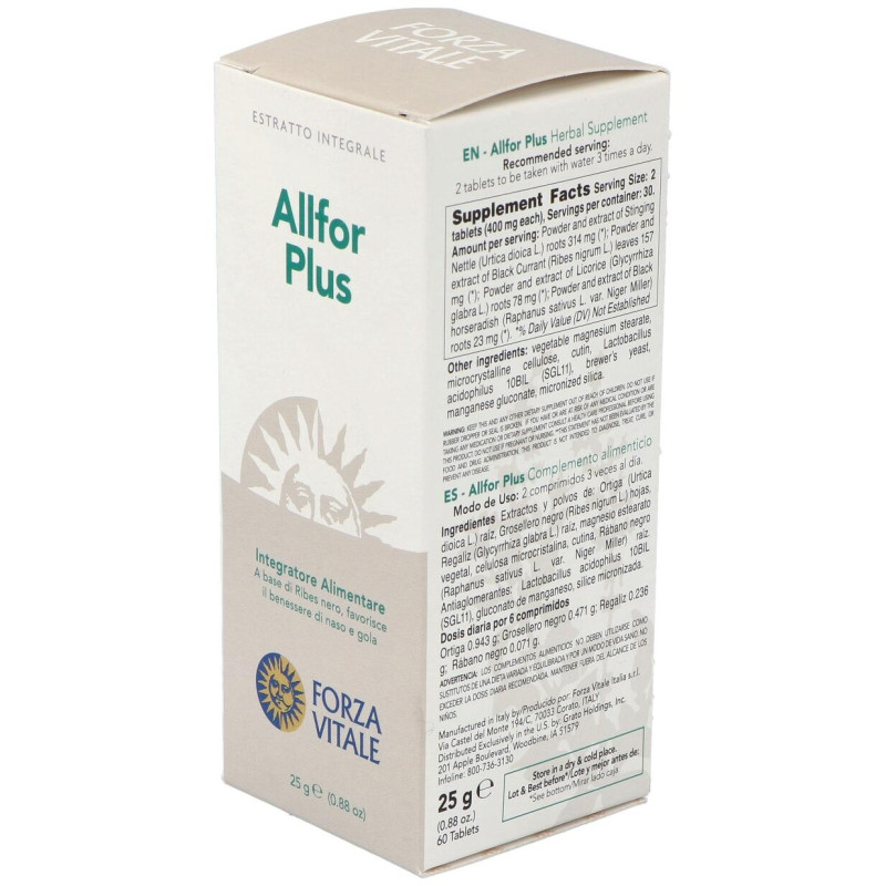 Allfor Plus 25Gr.Comprimidos