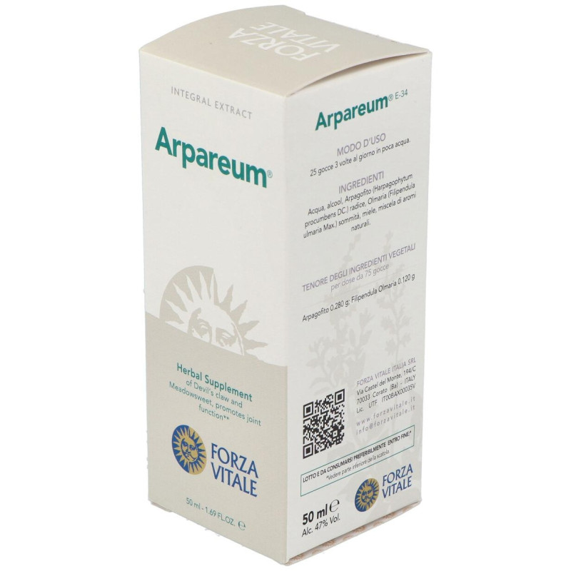 Arpareum Extracto 50ml - Forza Vitale