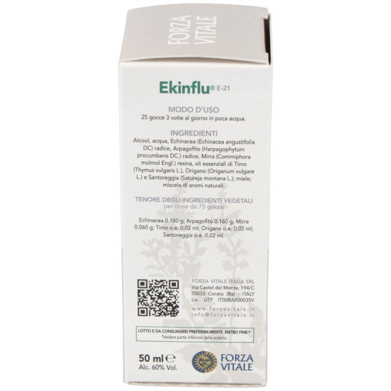 Ekinflu Extracto 50ml - Forza Vitale