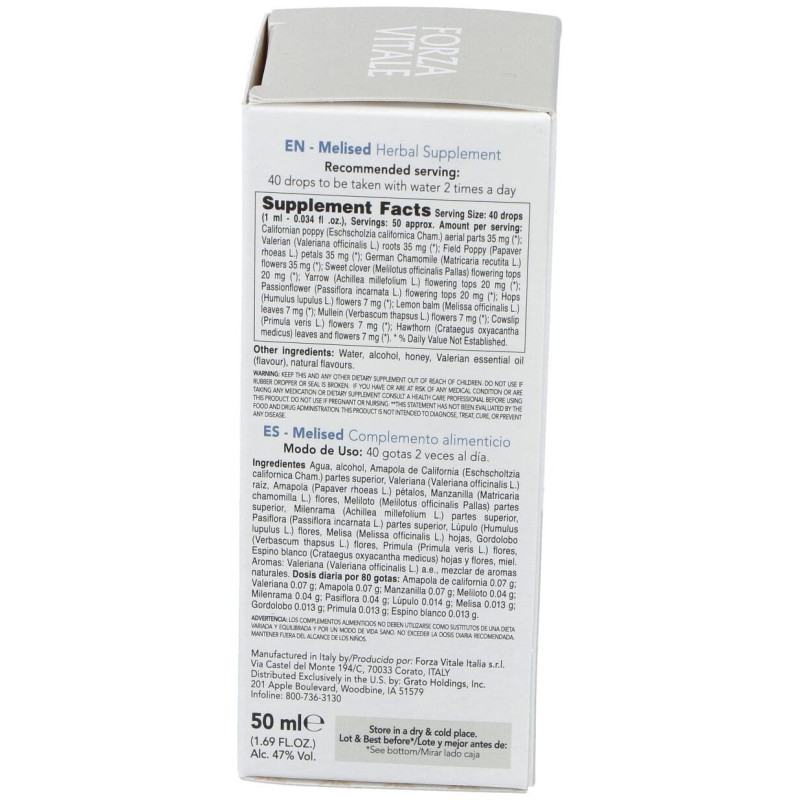 Melised Extracto 50ml - Forza Vitale
