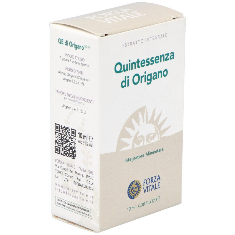 Quinta Esencia Oregano (origano)10ml - Forza Vitale