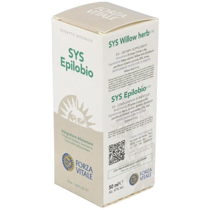 Sys.epilobio 50ml - Forza Vitale