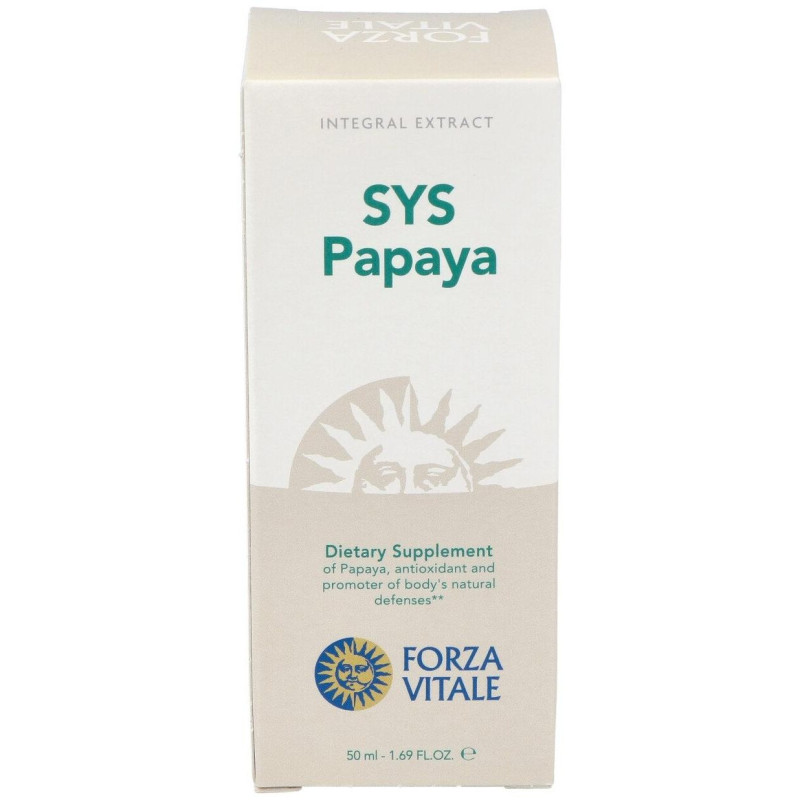 Sys.papaya 50ml - Forza Vitale