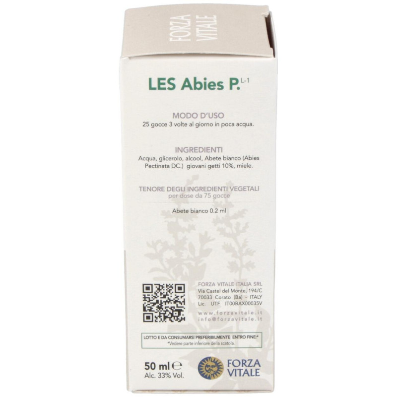 Les Abies Pectinata Abeto Blanco 50ml - Forza Vitale