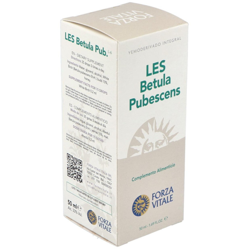 Les Betula Pubescens Abedul 50Ml.