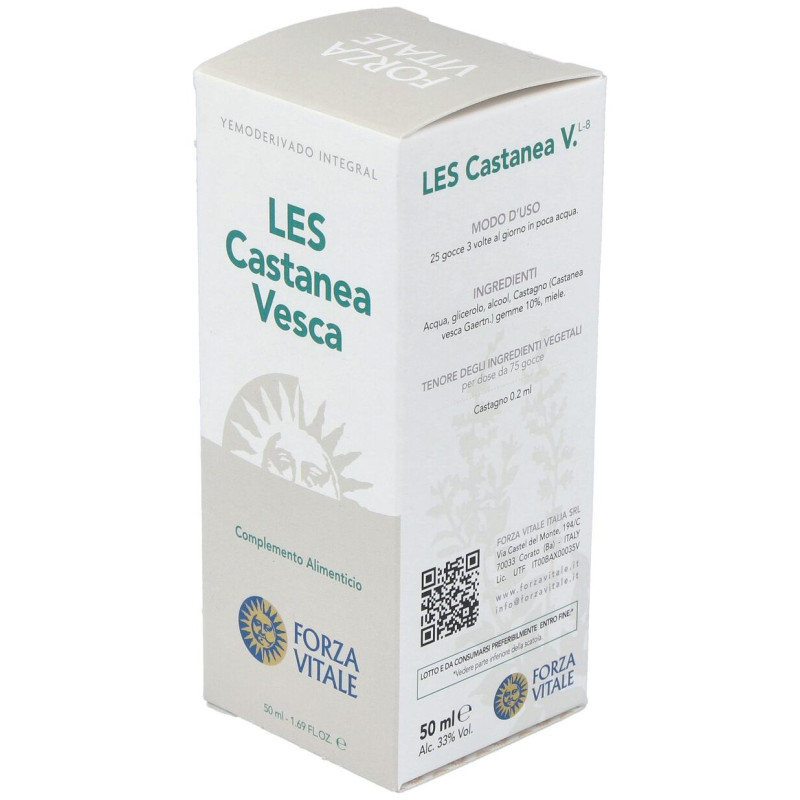 Les Castanea Vesca Castaño 50ml - Forza Vitale