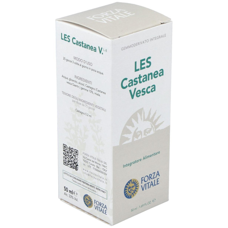 Les Castanea Vesca Castaño 50ml - Forza Vitale