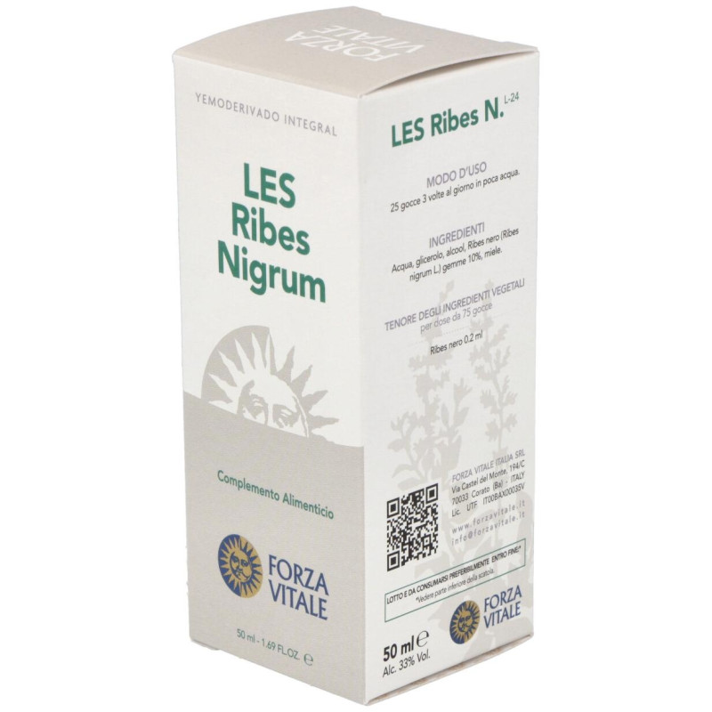 Les Ribes Nigrum Grosellero Negro 50ml - Forza Vitale