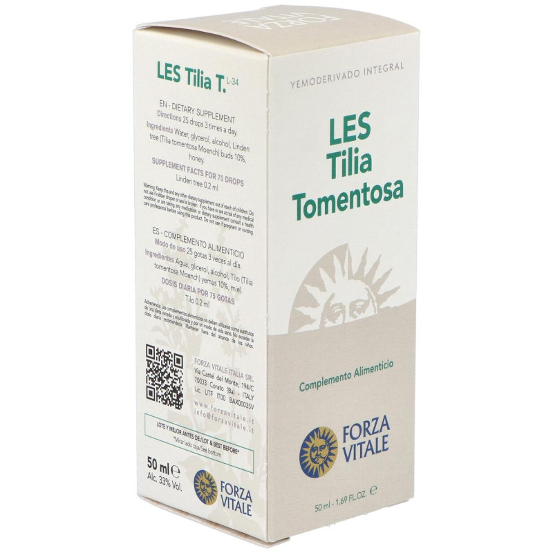 Les Tilia Tormentosa Tilo Plateado 50ml - Forza Vitale