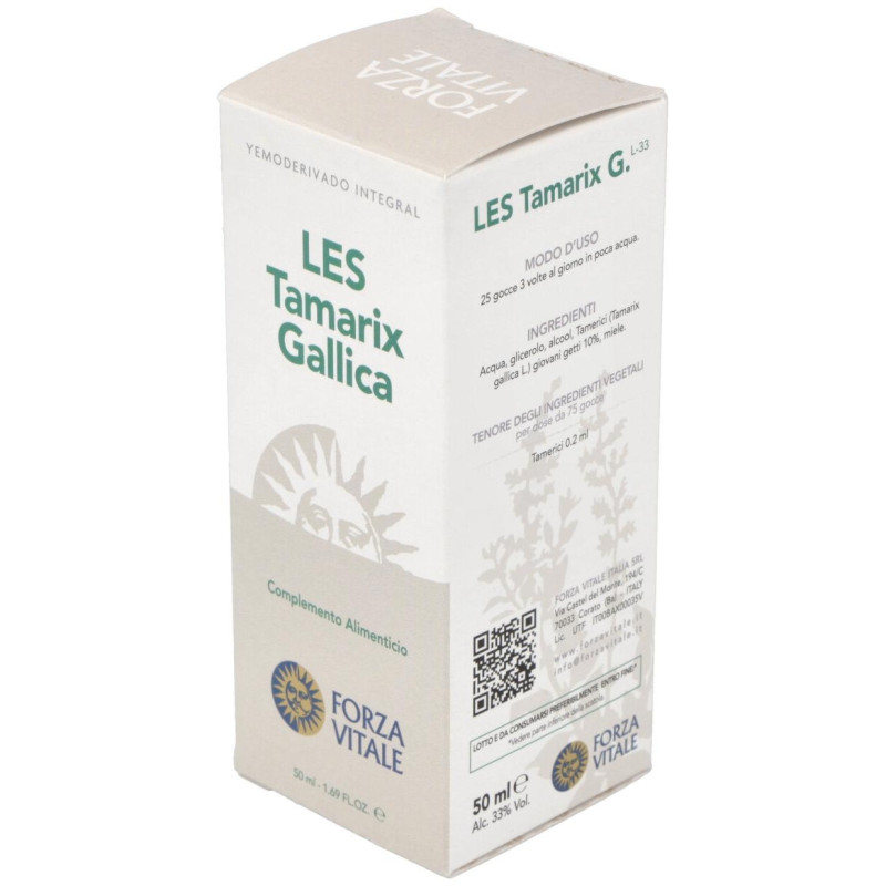 Les Tamarix Gallica Tamarisco 50ml - Forza Vitale
