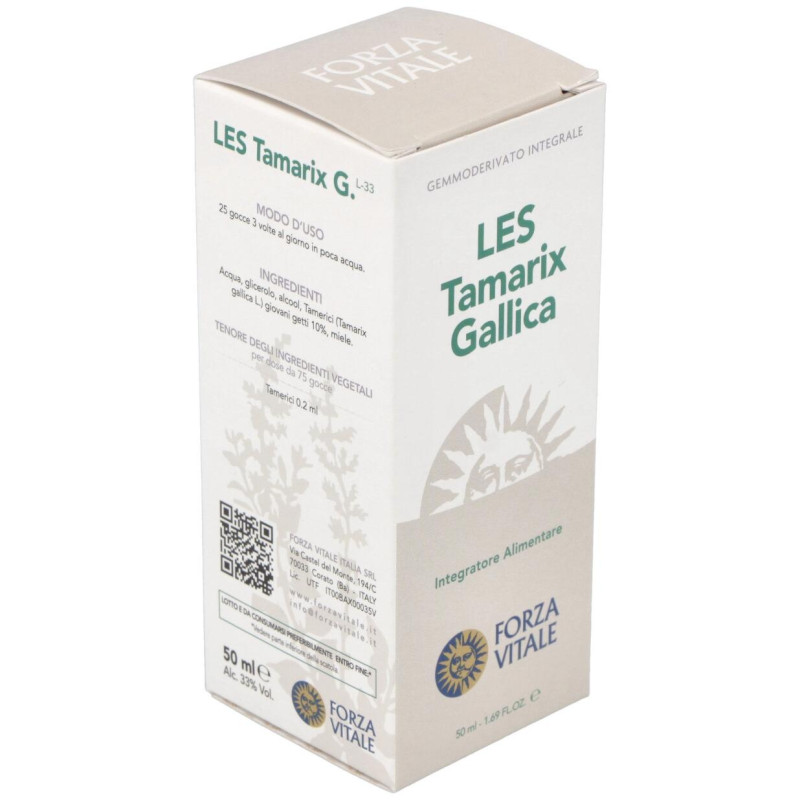 Les Tamarix Gallica Tamarisco 50ml - Forza Vitale