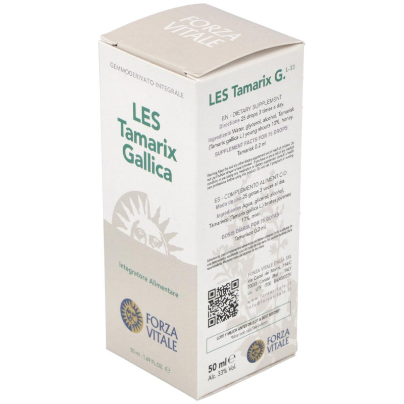 Les Tamarix Gallica Tamarisco 50ml - Forza Vitale