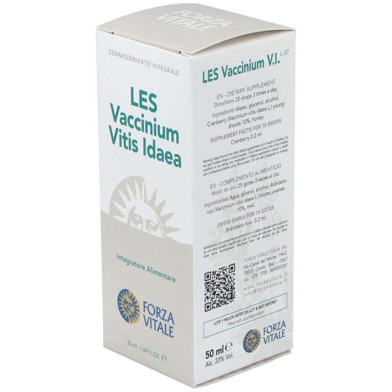 Les Vaccinium Vitis Idaea Arandano Rojo 50Ml.