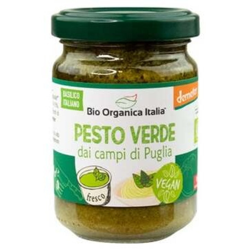 Pesto de Albahaca Bio 140g - Bio Organica Italia
