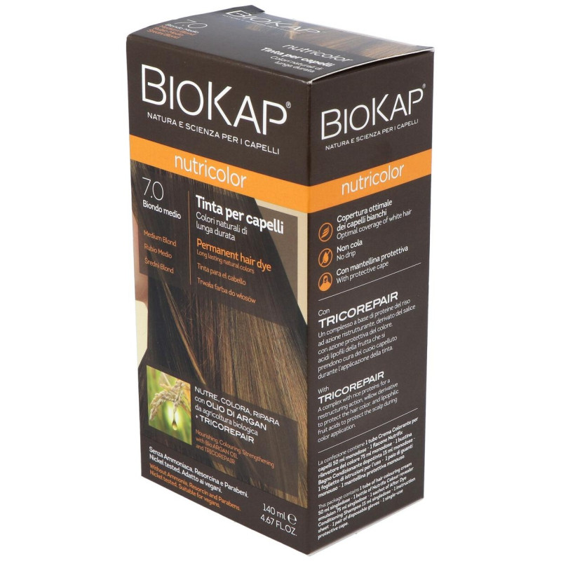 Tinte Medium Blond Dye 140Ml. Rubio Medio ·7.0