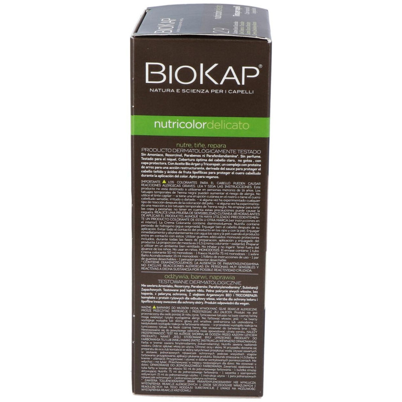 Tinte Castaño Oscuro Chocolate 140Ml 2.9 Delicato