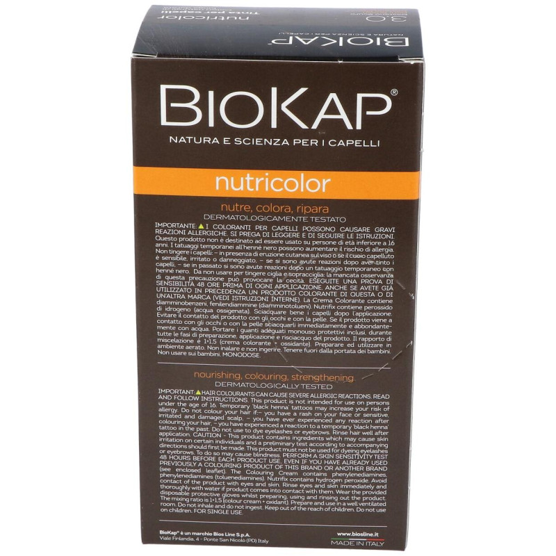 Tinte Dark Brown Dye 140Ml. Castaño Oscuro ·3.0