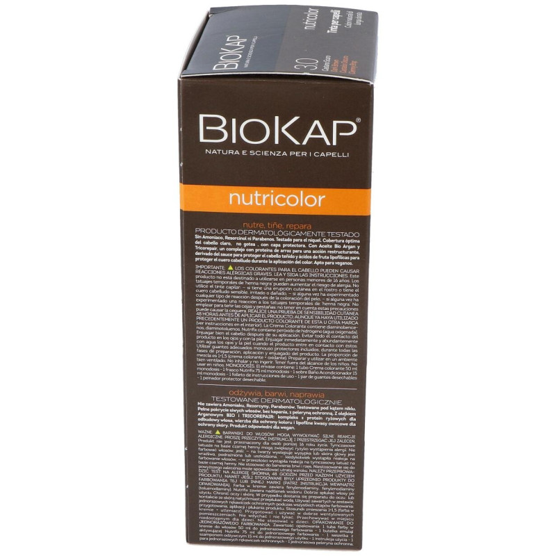 Tinte Dark Brown Dye 140Ml. Castaño Oscuro ·3.0