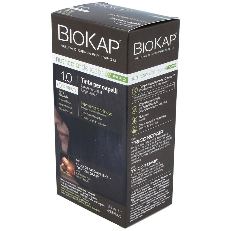 Biokap Rapid Negro Natural 1.0 Tubo 140Ml.