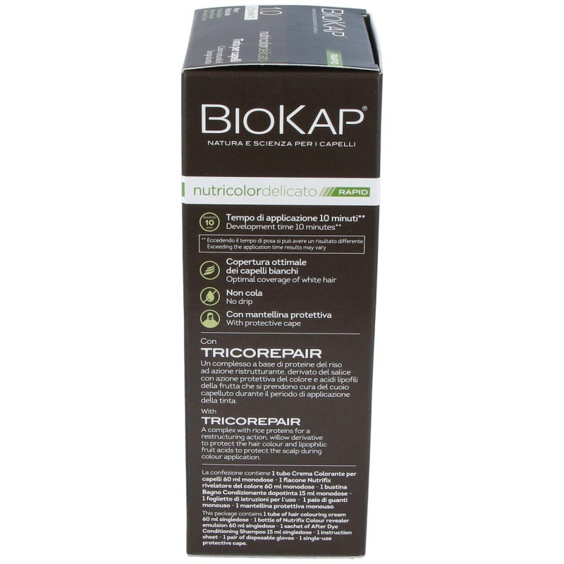 Biokap Rapid Negro Natural 1.0 Tubo 140Ml.