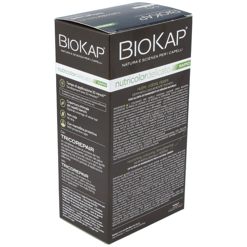 Biokap Rapid Negro Natural 1.0 Tubo 140Ml.
