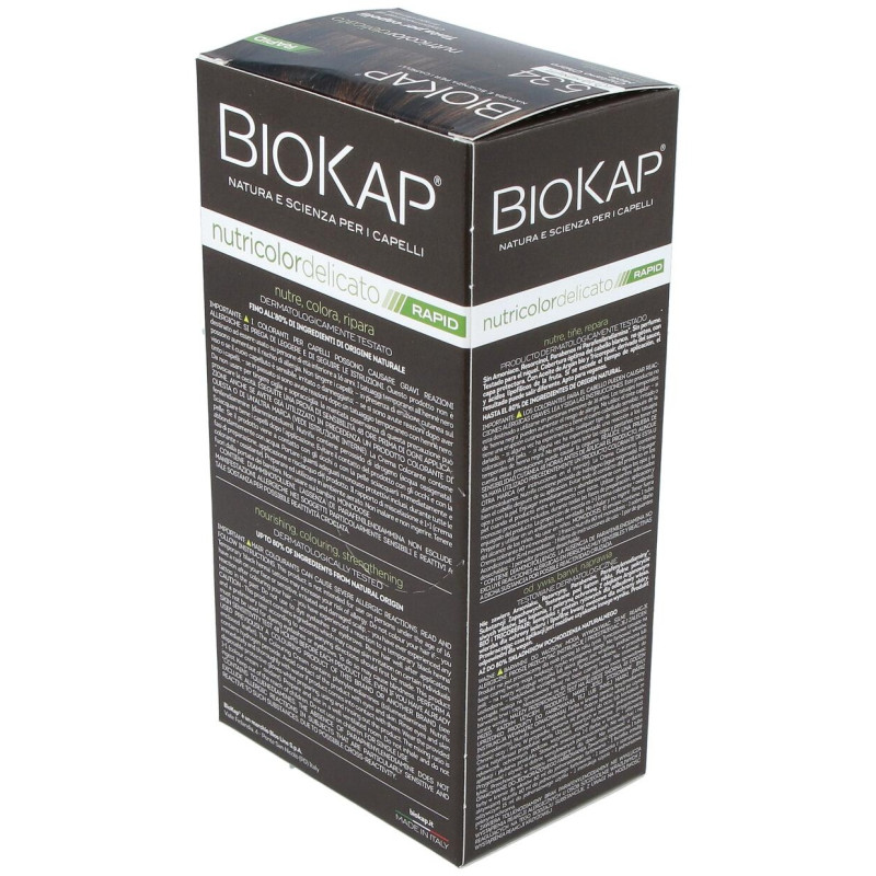 Biokap Rapid Castaño Miel Claro 5.34 Tubo 140Ml.