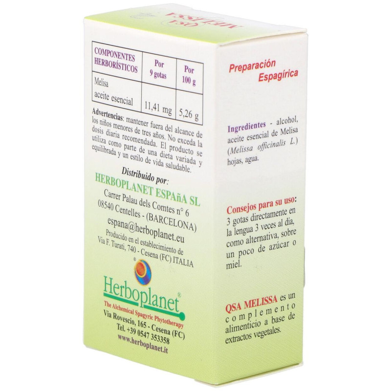 Qsa Melissa Gotas 10Ml. 2