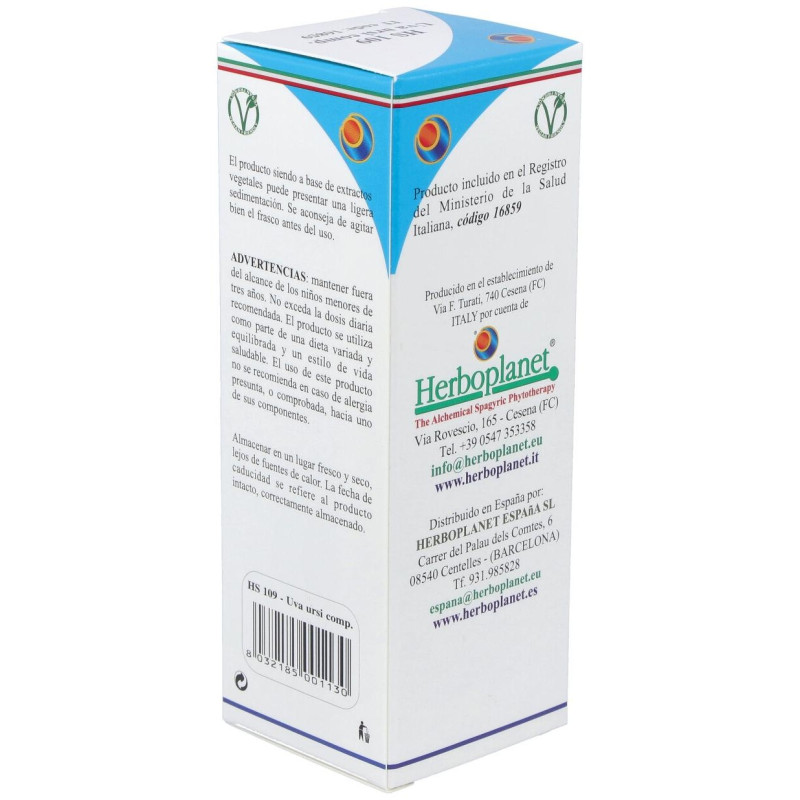 Hs 109 Uva Ursi Comp. Gotas 100Ml. S/Al