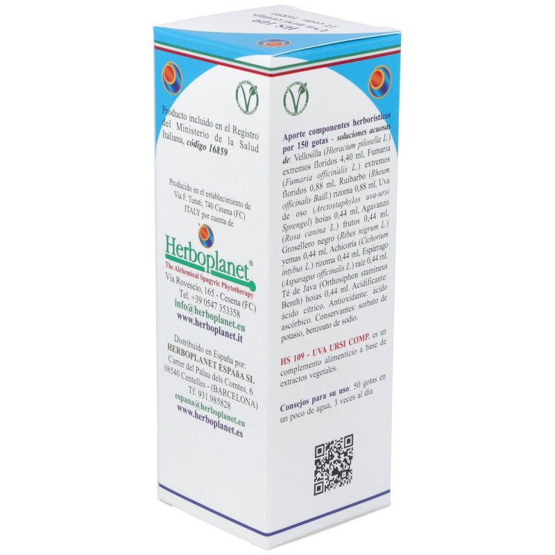 Hs 109 Uva Ursi Comp. Gotas 100Ml. S/Al