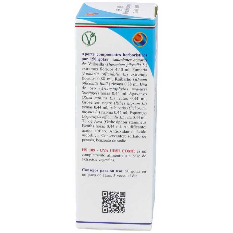 Hs 109 Uva Ursi Comp. Gotas 100Ml. S/Al