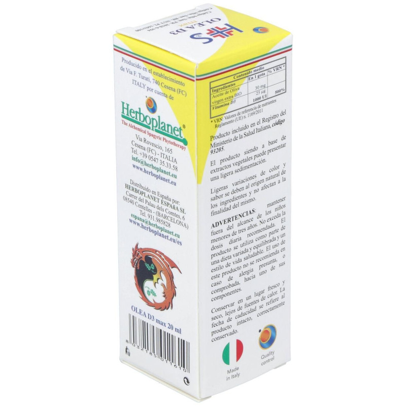 Olea D3 Max Gotas 20Ml.