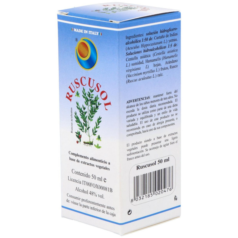 Ruscusol Gotas 50Ml.