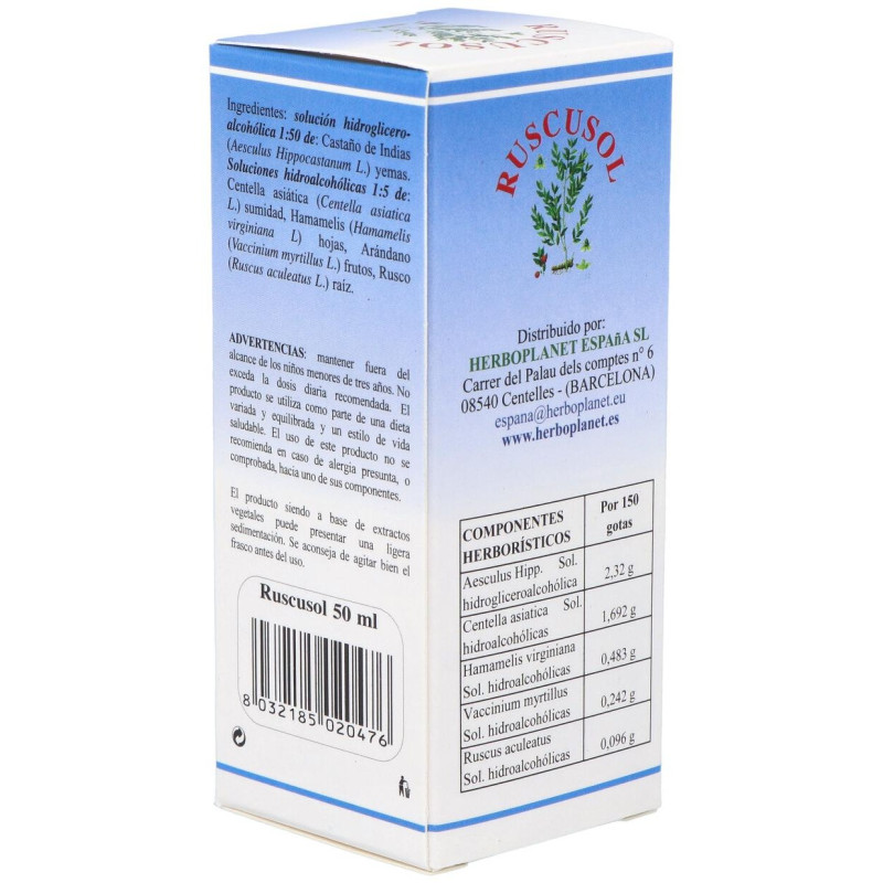 Ruscusol Gotas 50Ml.