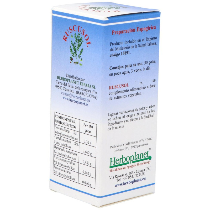Ruscusol Gotas 50Ml.