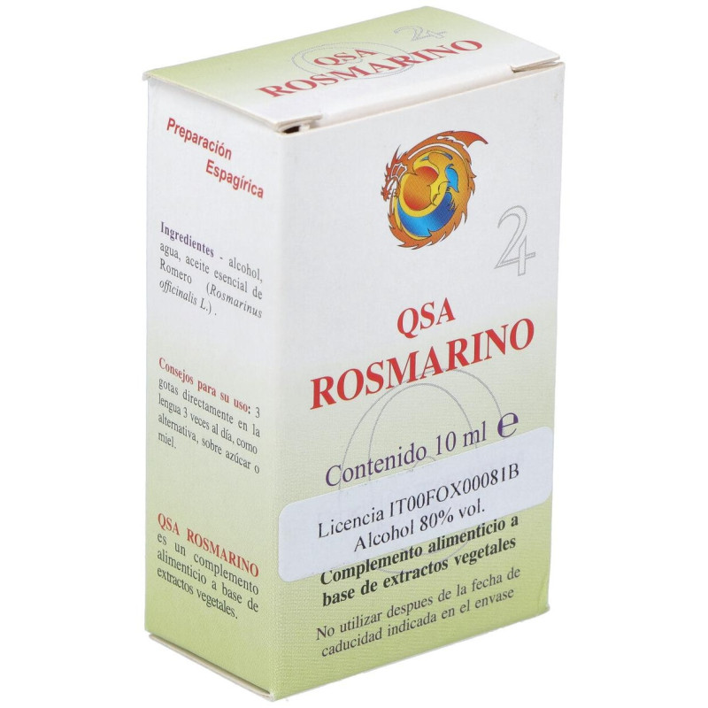 Herboplanet Qsa Rosmarino Romero Gotas 10Ml