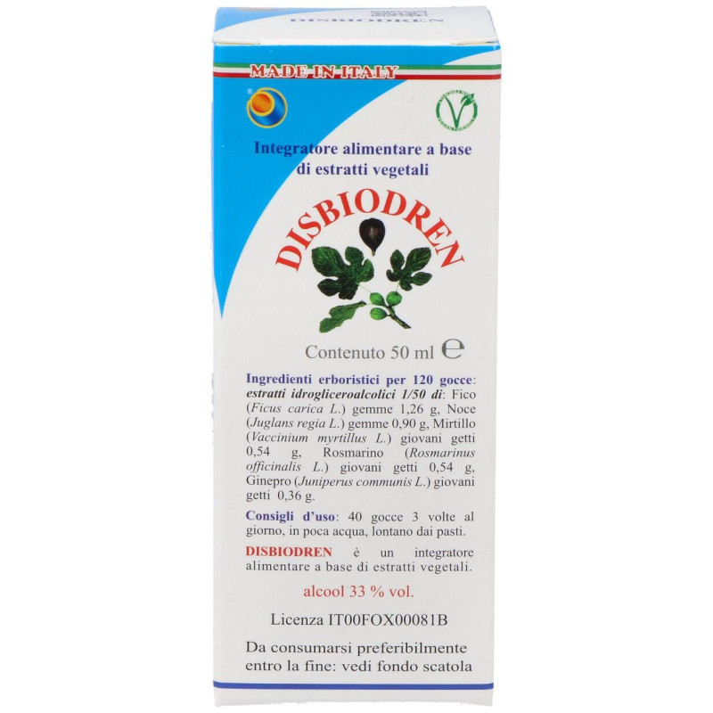 Disbiodren Gotas 50ml - Herboplanet