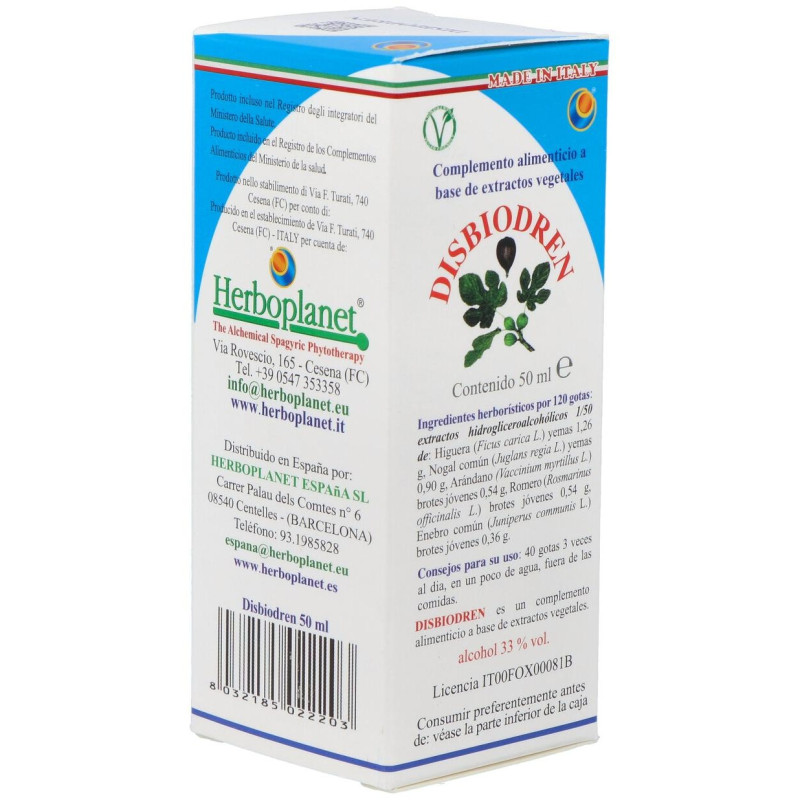 Disbiodren Gotas 50ml - Herboplanet