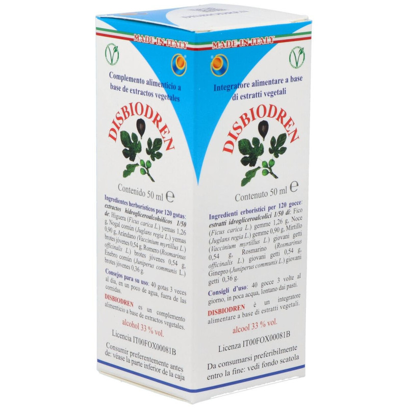 Disbiodren Gotas 50ml - Herboplanet