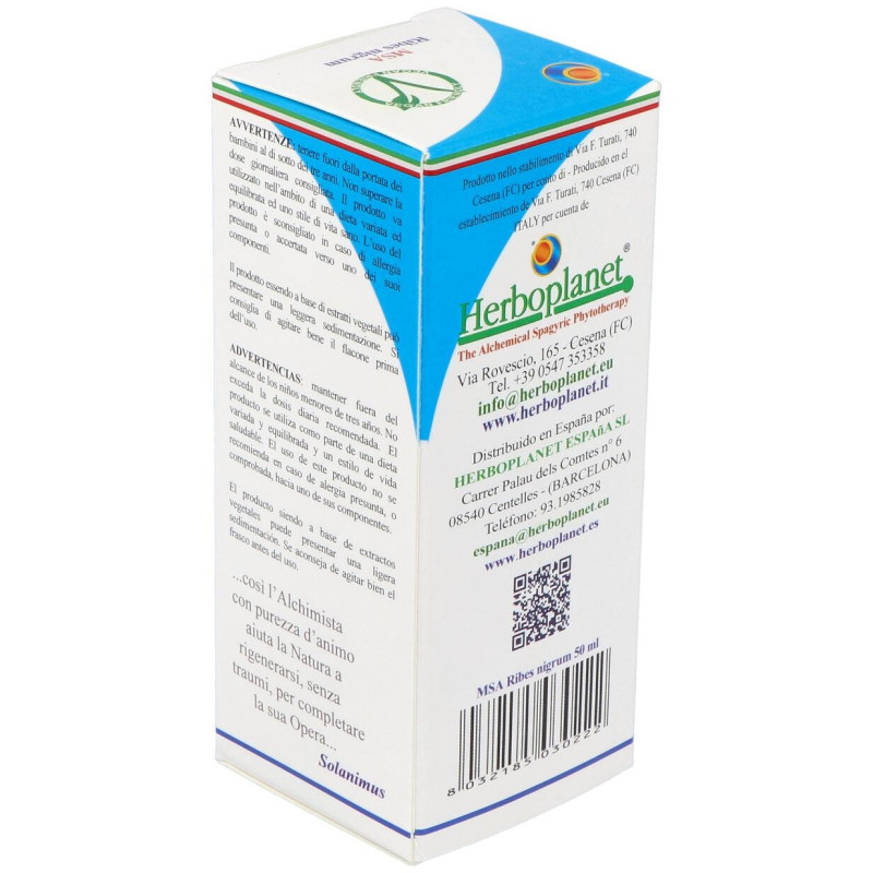 Msa Ribes Nigrum Yemas Grosellero Negro 50Ml.