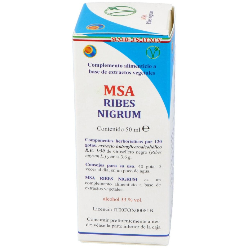 Msa Ribes Nigrum Yemas Grosellero Negro 50Ml.