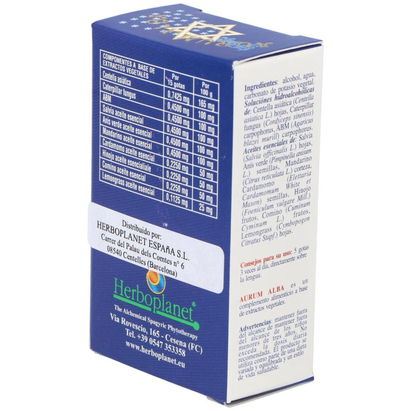 Aurum Alba Gotas 10Ml.