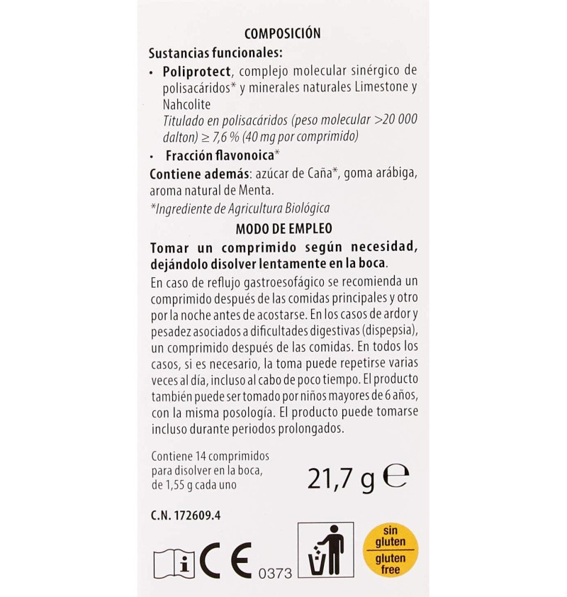 Neobianacid Acidez y Reflujo, 14 Comp Masticables - Aboca