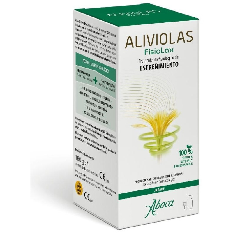 Aboca Aliviolas Fisiolax Jarabe 180ml - Welnia