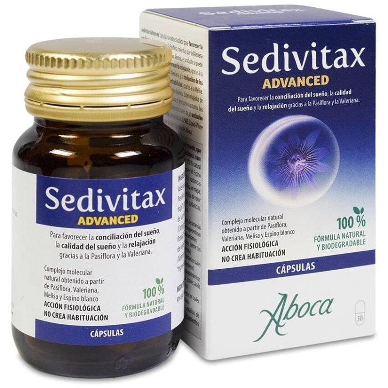 Sedivitax Advanced Cápsulas 30caps - Aboca