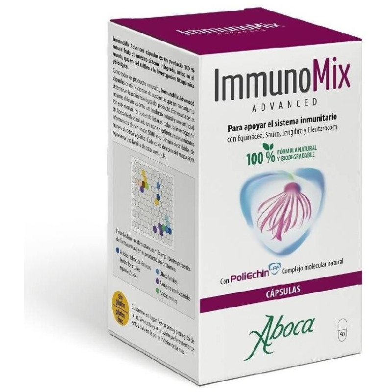 Immunomix Advanced Cápsulas, 50 Cápsulas - Aboca