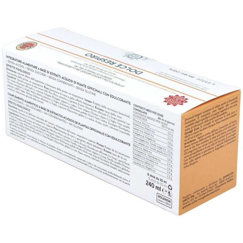 Gianluca Mech Dolce Respiro 8 Stick 30ml - Decottopia