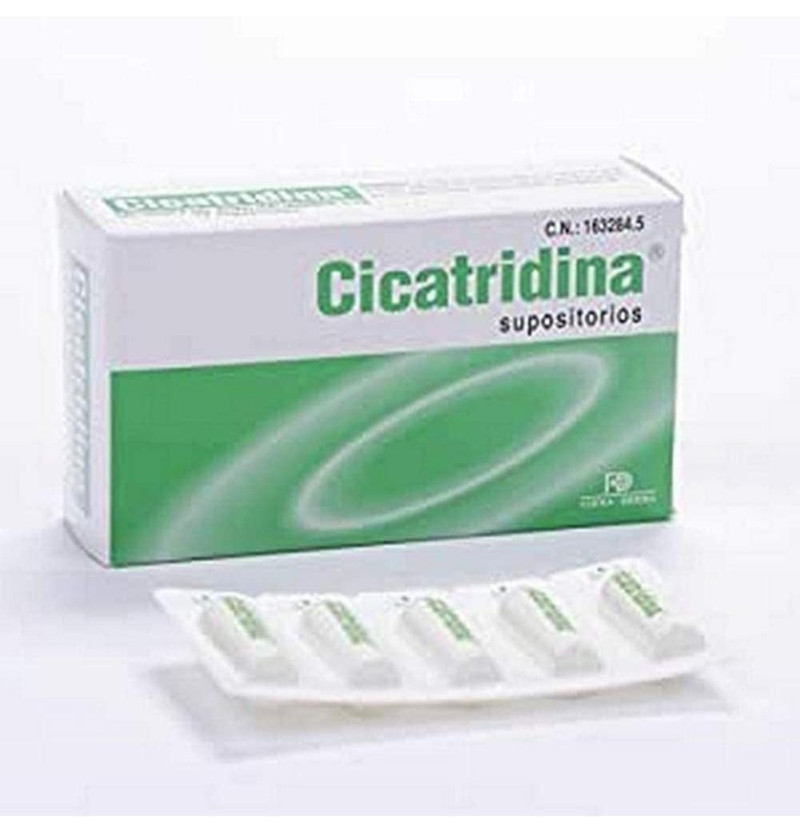Cicatridina Supositorios (5 mg 10 Unidades) - Laboratorios Rubio