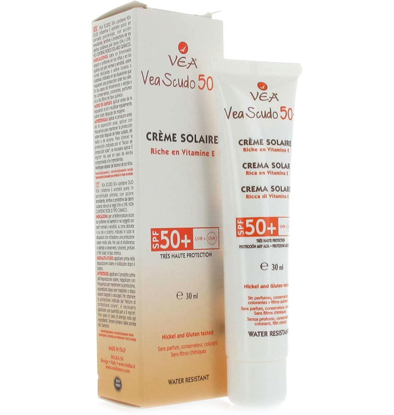 Vea Scudo 50+ Crema Solar Rica Spf50+ (1 Envase 30 Ml)