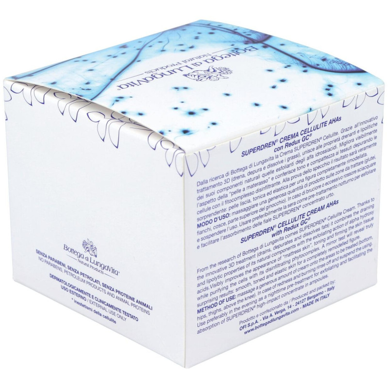 Super Dren Crema Anticelulitica Con Ahas 250Ml.