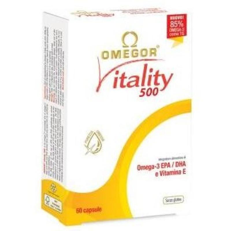 Omegor Vitality 500 60cap - Uga Nutraceuticals